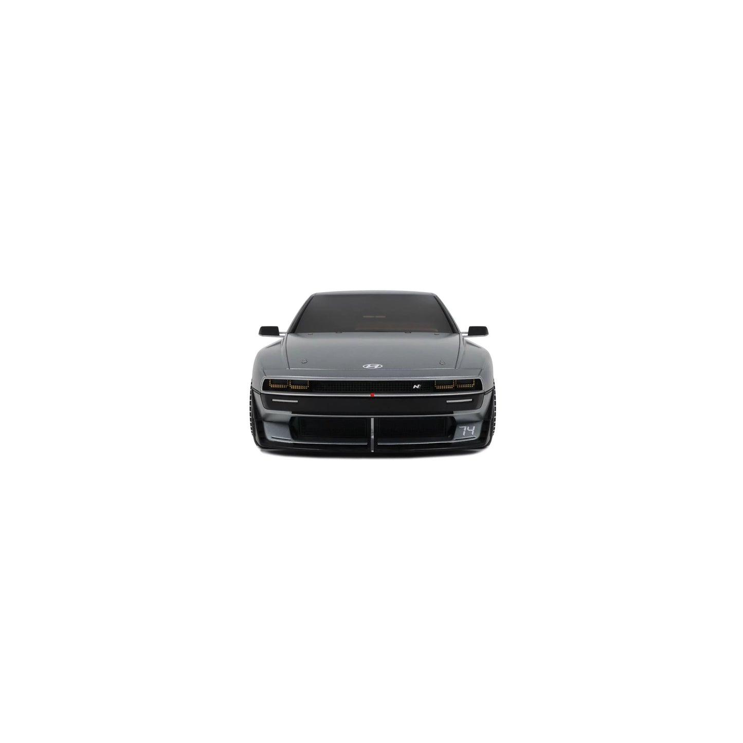 Otto 2022 Hyundai N Vision 74 Concept Car Matte Aluminum 1:18