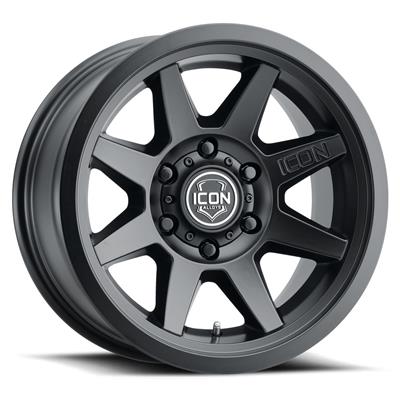 Icon Alloys Rebound SLX Satin Black Wheels - 1917858347SB