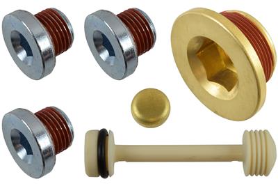 ICT Billet Engine Block Coolant Drain Plugs - 551280