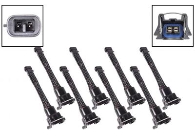 ICT Billet Fuel Injector Plug Adapters - WAINJ33
