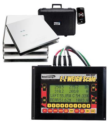 Intercomp Racing SW500 E-Z Weigh Kart Cabled Scale Systems - 170130