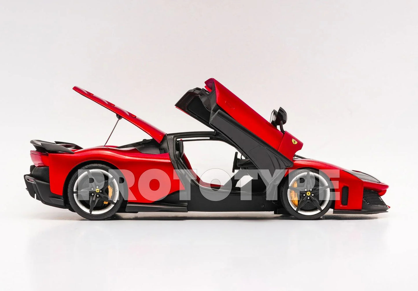 BBR 2026 Ferrari F80 Rosso (Red) Supercar Diecast w/ FULL Openings 1:18 LUXURY PACK
