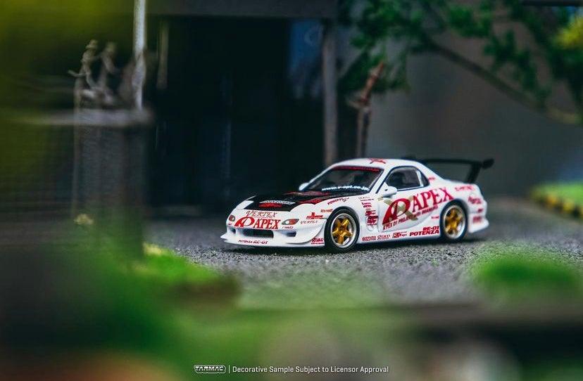 A'PEXi RX-7 FD3S D1GP Project - Tarmac Works x Vertex 1:64 Scale Die-cast *Discontinued