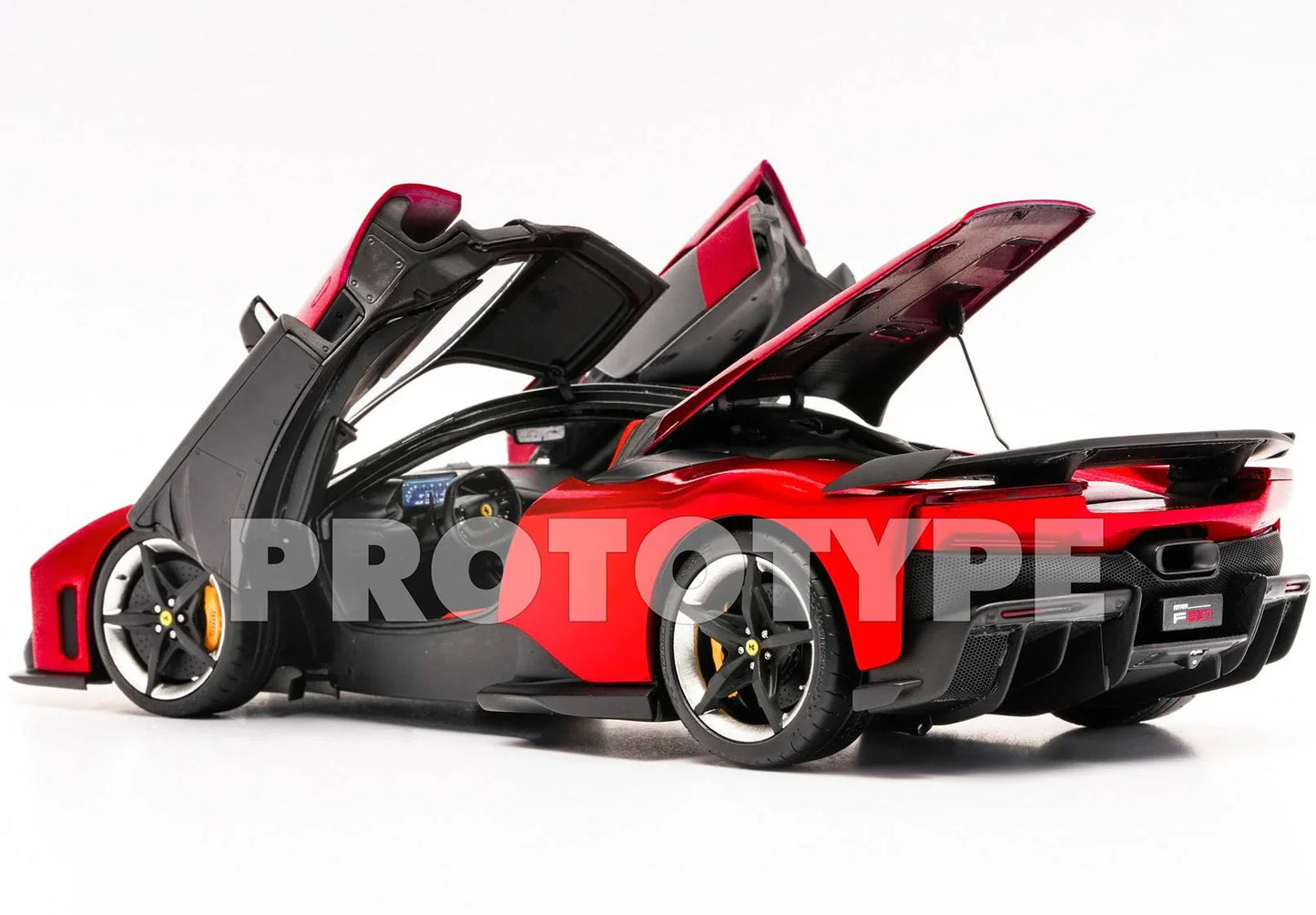 BBR 2026 Ferrari F80 Rosso (Red) Supercar Diecast w/ FULL Openings 1:18 LUXURY PACK