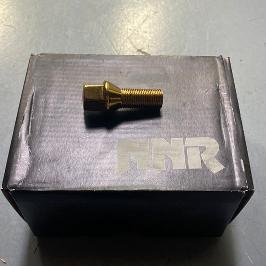 Speedzone Performance LLC NNR 28mm Gold Lug Bolts 14x1.25
