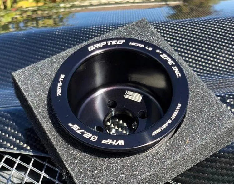 GripTec 6 Rib Whipple L3 Pulley (Black)