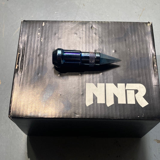 Speedzone Performance LLC NNR Steel Lock Spike Neo Blue Lug Nuts