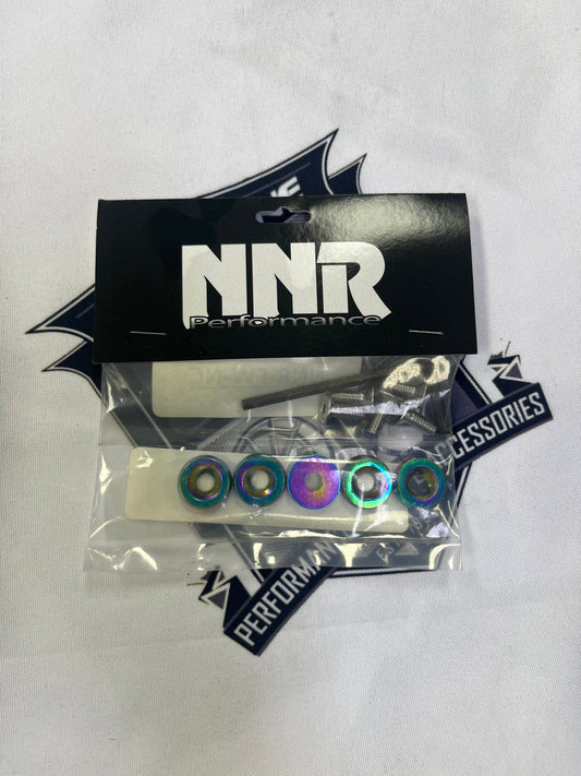Speedzone Performance LLC Nnr Fender Washer 5 Pack Neo Chrome