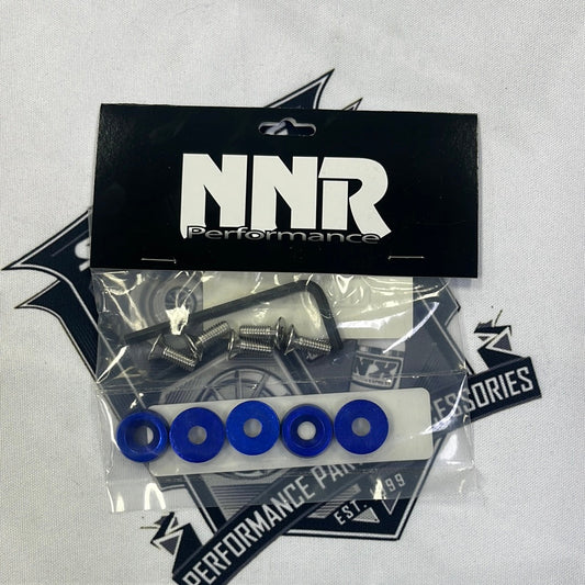 Speedzone Performance LLC Nnr Fender Washer 5 Pack Blue