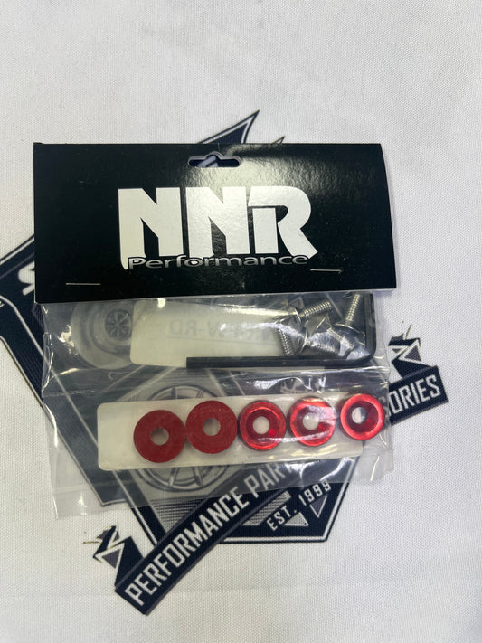 Speedzone Performance LLC Nnr Fender Washer 5 Pack Red