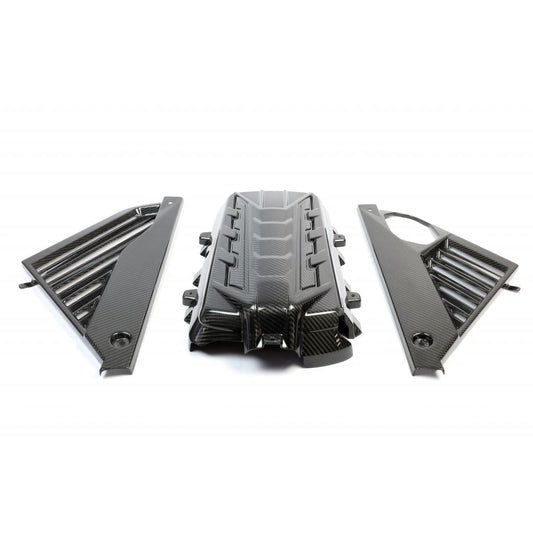 Chevrolet Corvette C8 Carbon Fiber Engine Plenum Cover, Appearance Panels, and Package