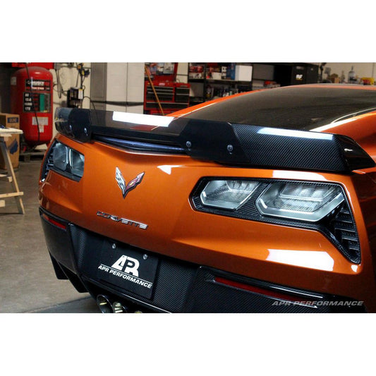 Chevrolet Corvette C7 Carbon Fiber Rear Tail Light Bezels