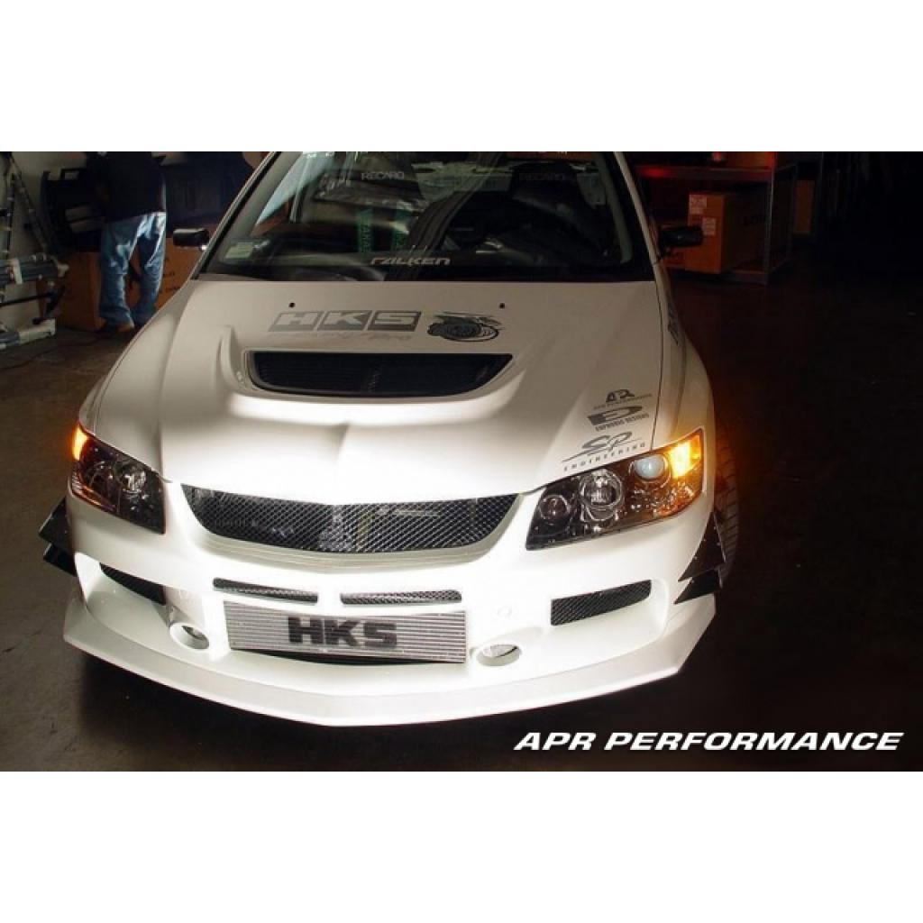 Front Bumper w/ Front Air Dam Incorporated-2003-2007 Mitsubishi Evolution 8 / 9