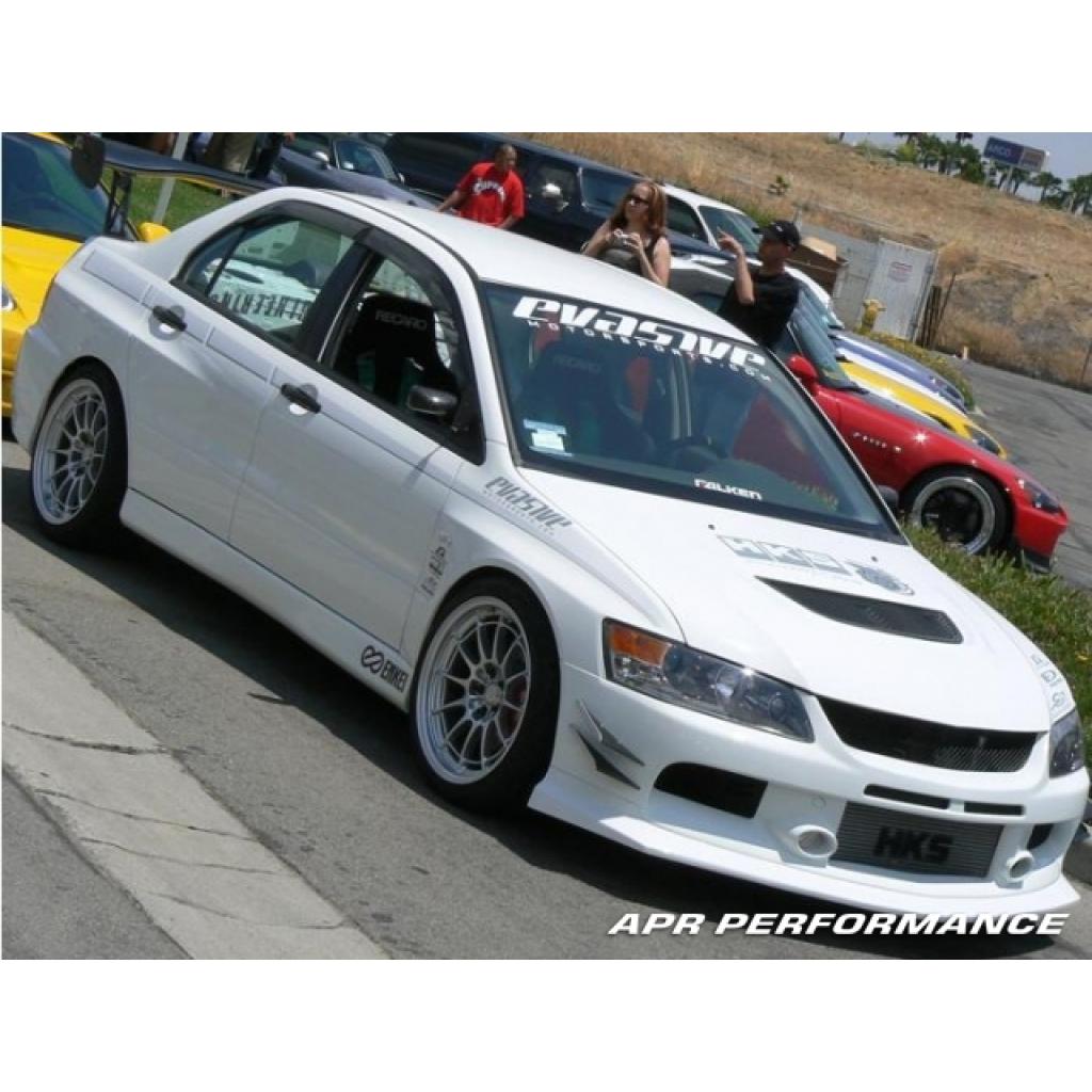 Front Bumper w/ Front Air Dam Incorporated-2003-2007 Mitsubishi Evolution 8 / 9