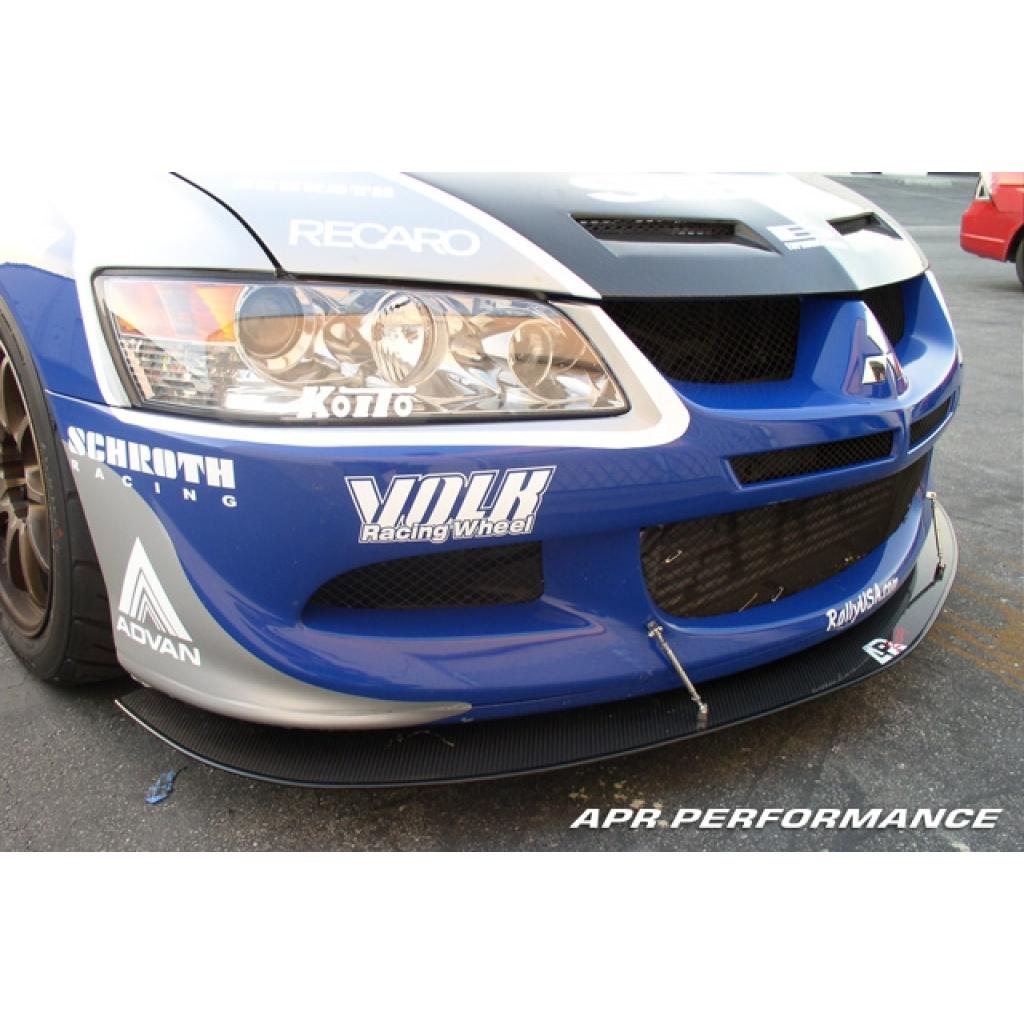 Mitsubishi Evolution 8 (Evo 8) Carbon Fiber Front Wind Splitter 2003-2005