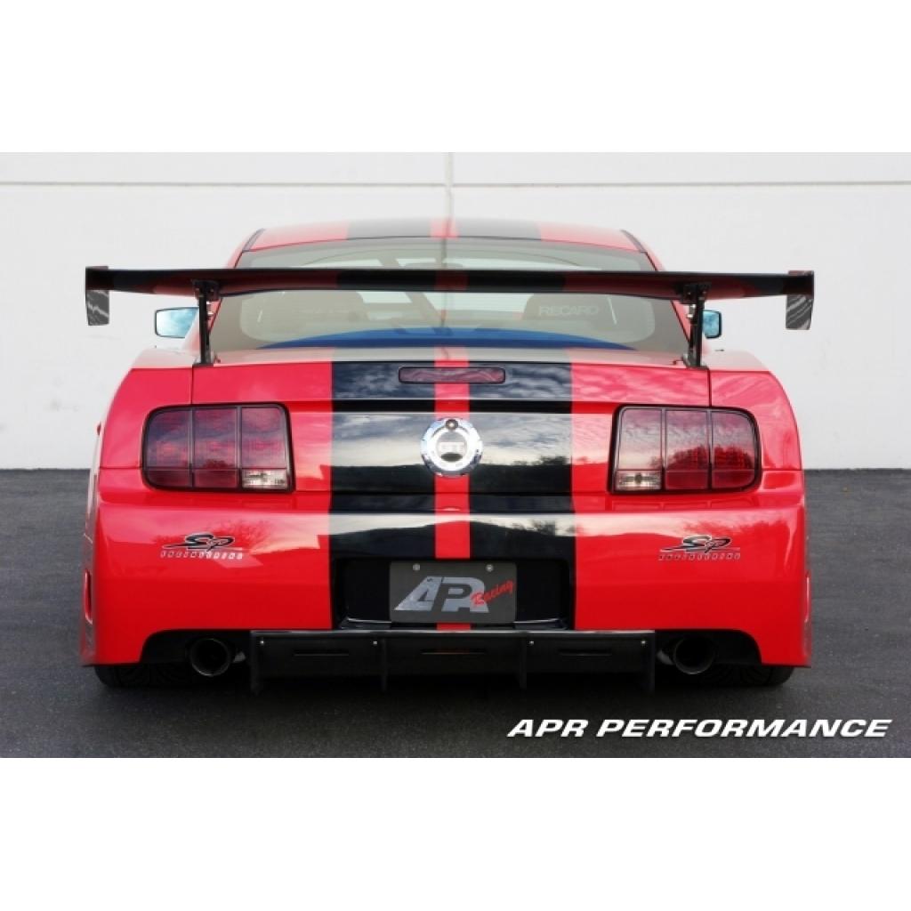 GTC-500 Carbon Fiber Adjustable Wing- 2005 - 2009 S197 Ford Mustang