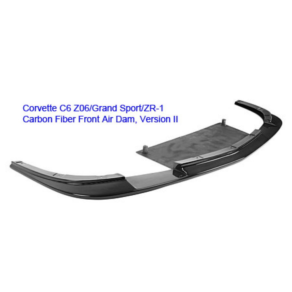 Carbon Fiber Front Airdam/ Lip Version 2 - Chevrolet Corvette C6 Z06/ Grand sport only
