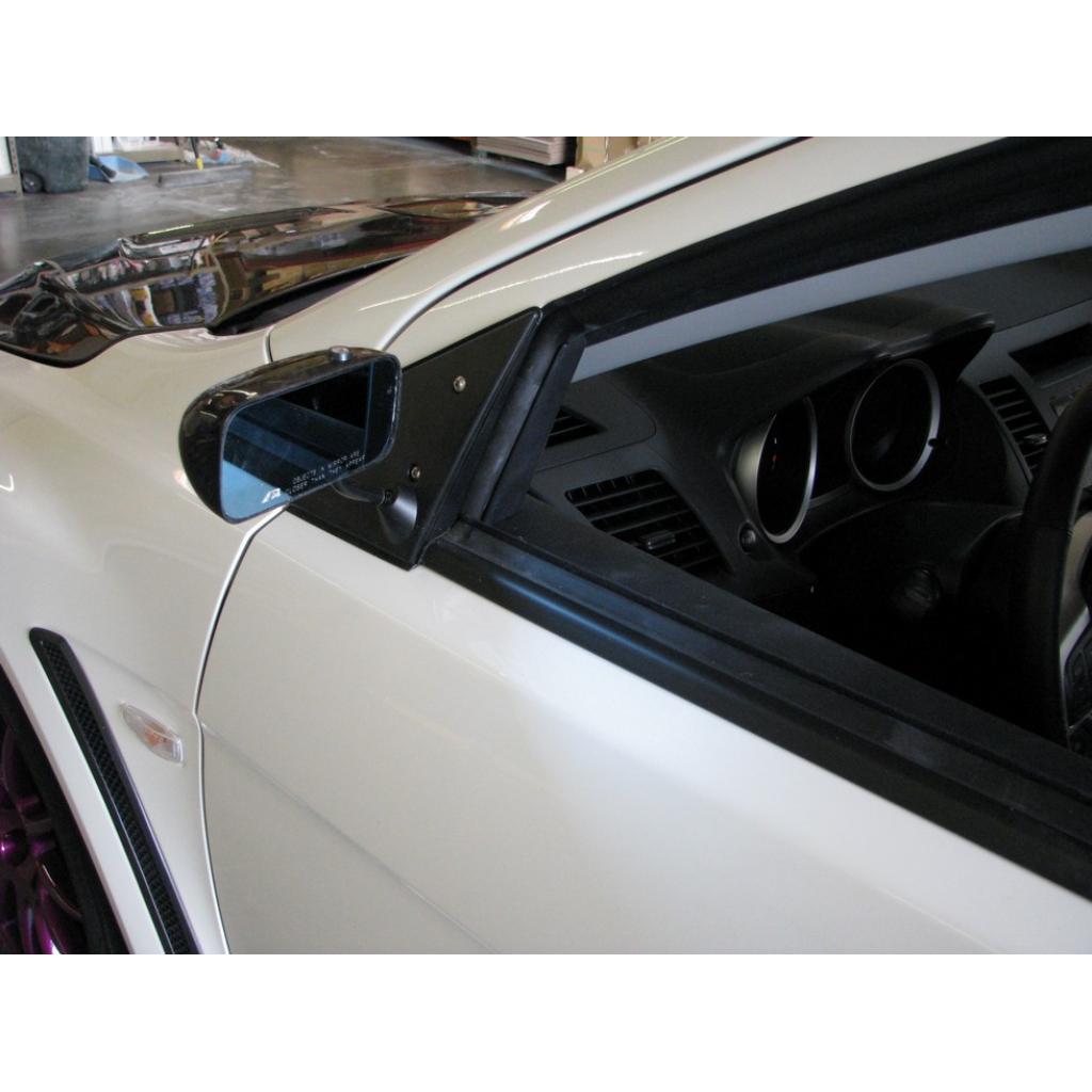 Carbon Fiber Formula GT3 Mirrors- 2008-2016 Mitsubishi Evolution X