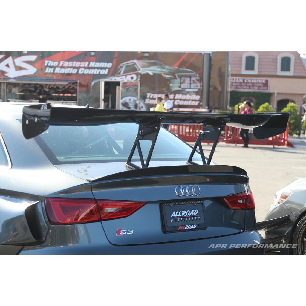 Audi S3 2013-2016- GTC-300 67" Carbon Fiber Adjustable Wing