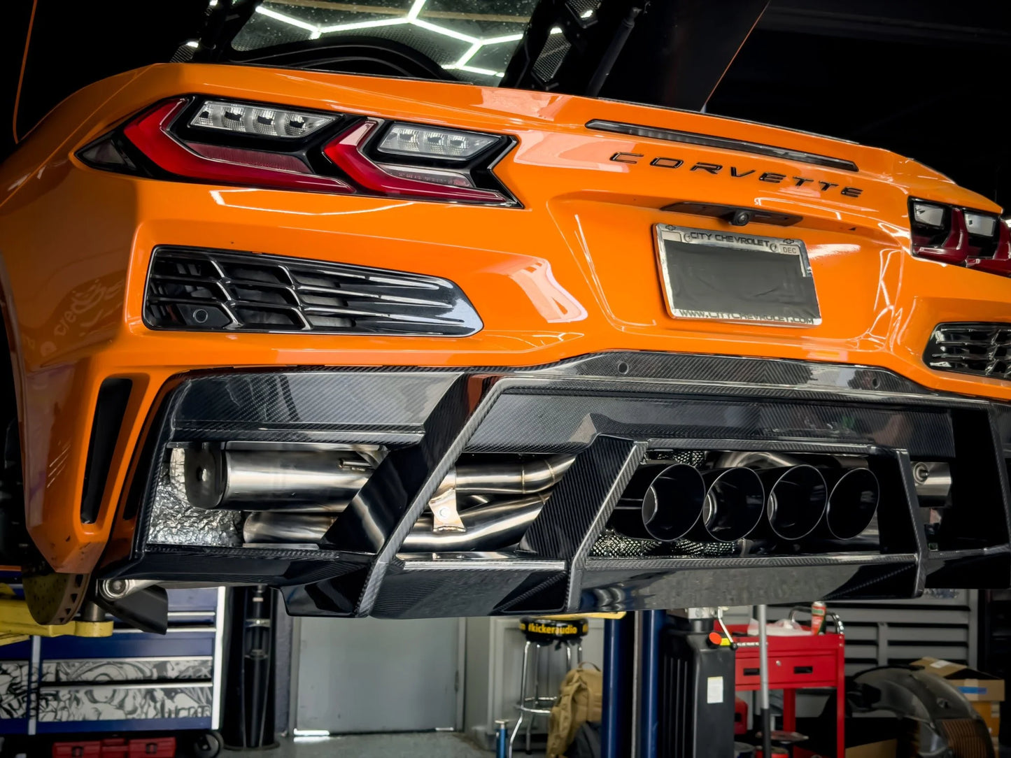 Competition Carbon Z07R SC Exhaust | Sport Classic for C8 Z06, Z51, eRay