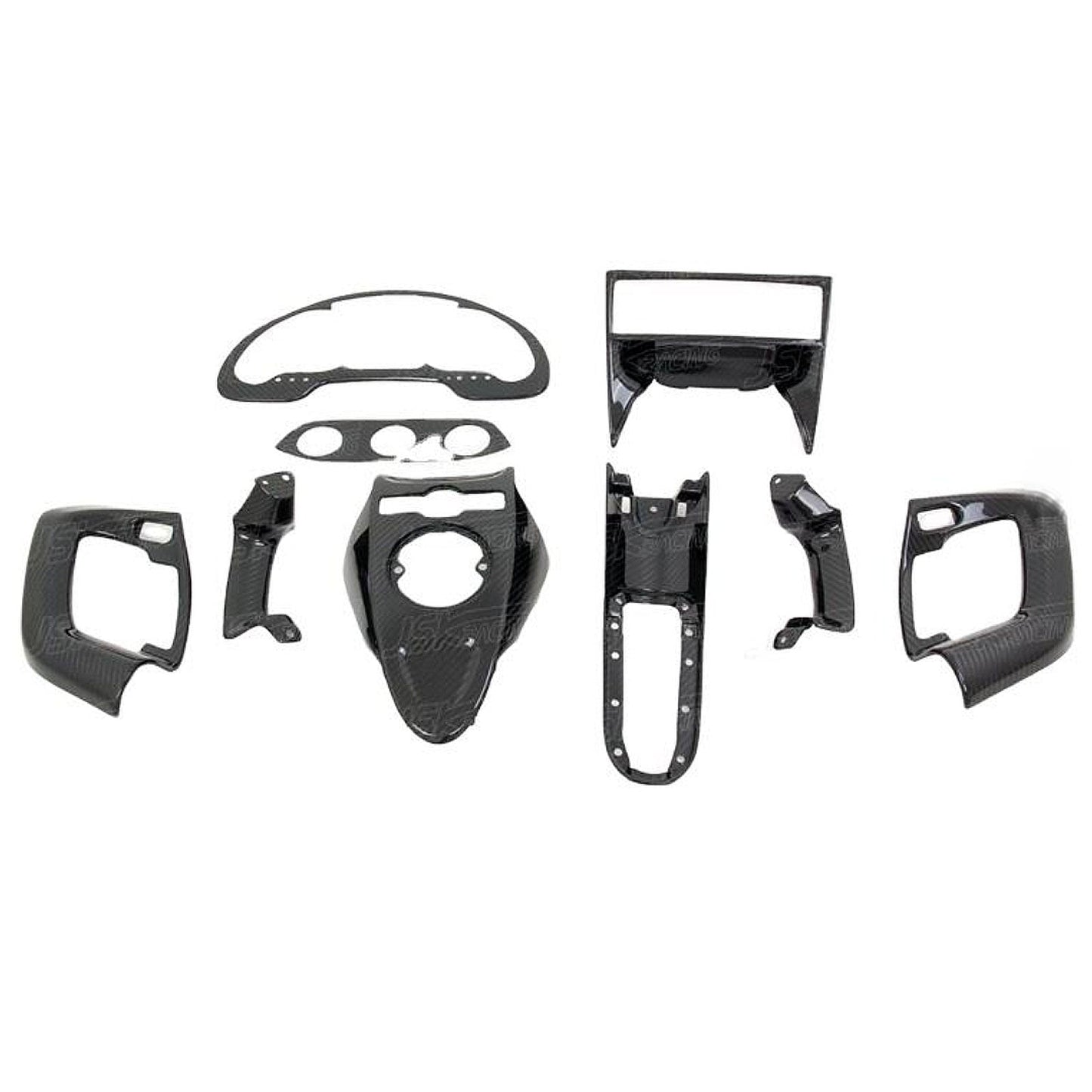 Dry Carbon Fiber Interior Panel Trim Replacement for Lamborghini Gallardo LP550 LP560 LP570