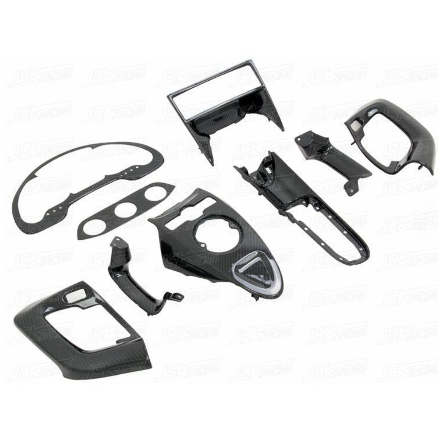 Dry Carbon Fiber Interior Panel Trim Replacement for Lamborghini Gallardo LP550 LP560 LP570