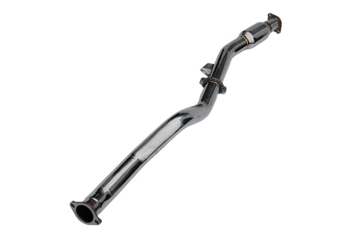 Invidia [22-26 WRX Auto] Bottom High Flow Cat Front Pipe | HS22SW4AFPCB