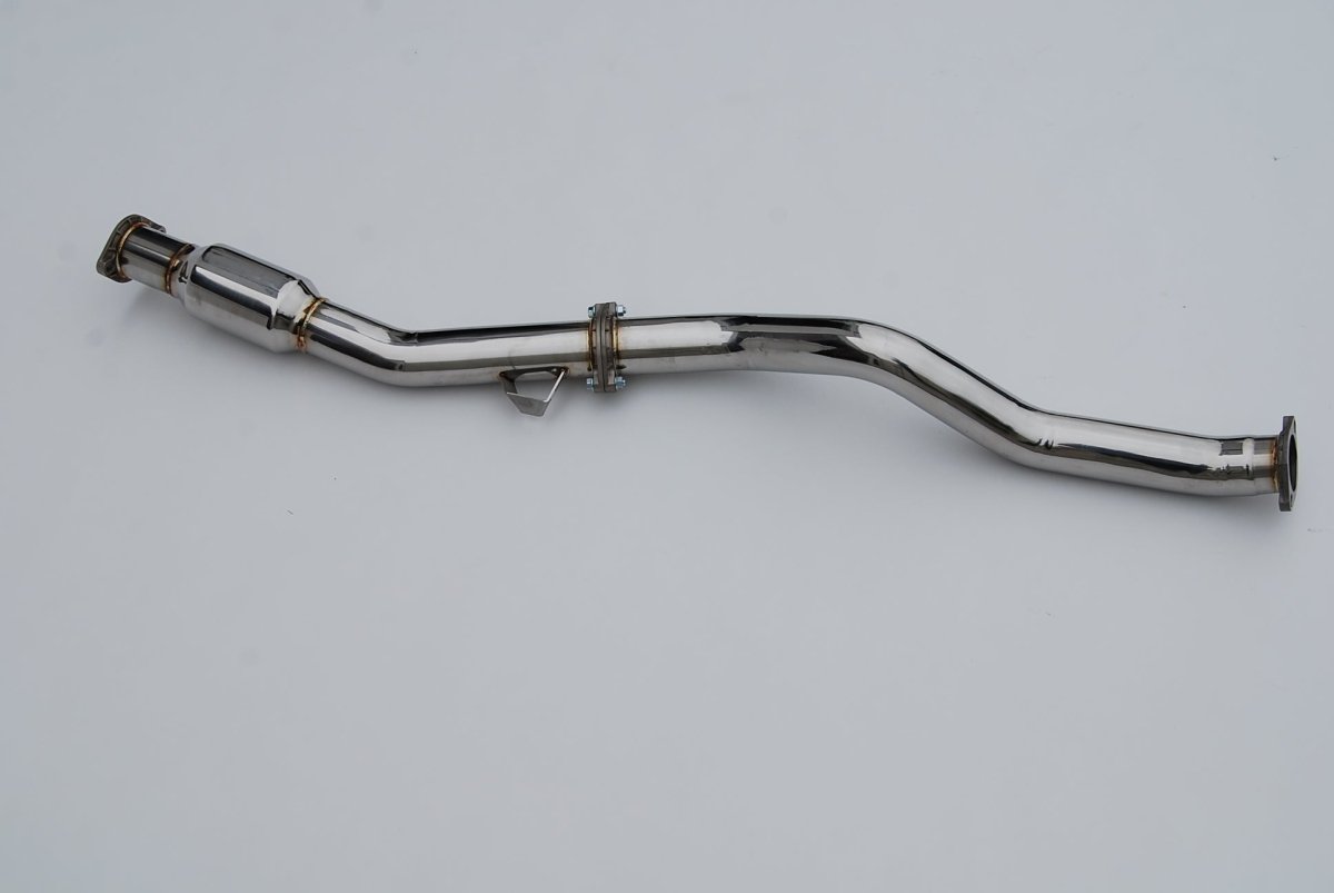 Invidia [22-26 WRX Auto] Bottom High Flow Cat Front Pipe | HS22SW4AFPCB