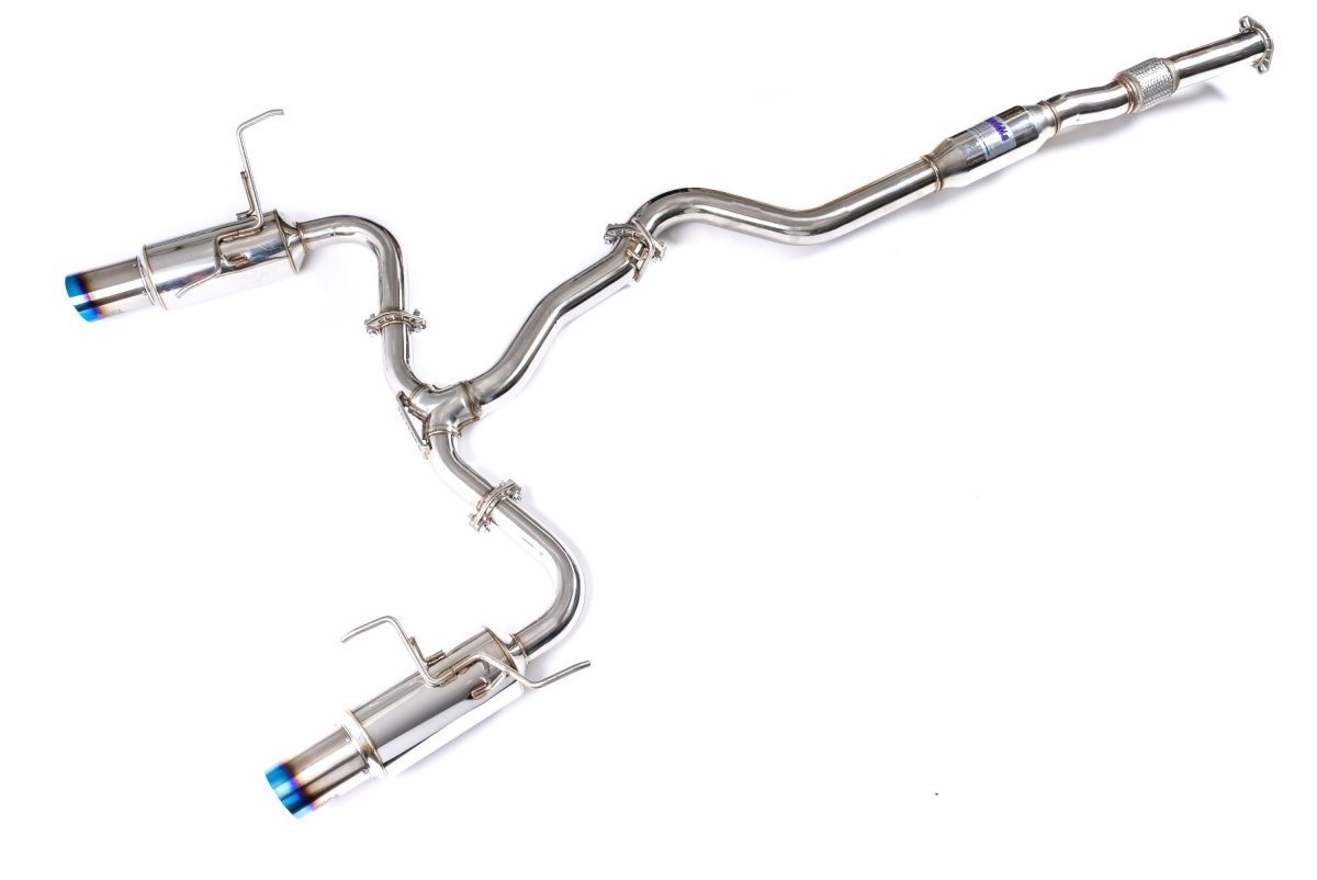 Invidia [22-26 WRX] N1 Twin Outlet Single Layer Tip Cat-Back Exhaust