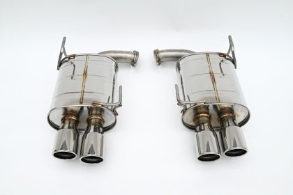 Invidia [22-26 WRX] Q300 3.5in. Rolled Dual Wall S.S Tip Axle-back Exhaust