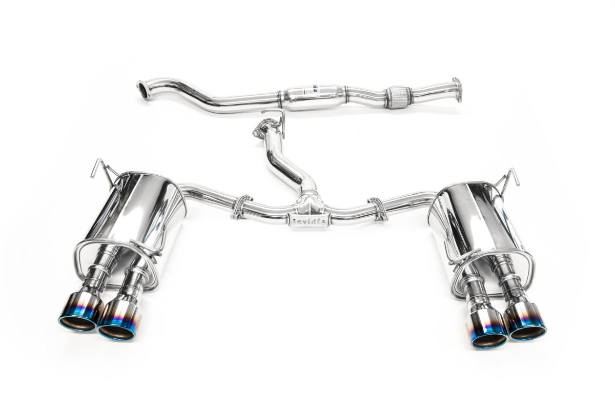 Invidia [22-26 WRX] Q300 Rolled Titanium Tip Cat-Back Exhaust | HS22WRXG3T