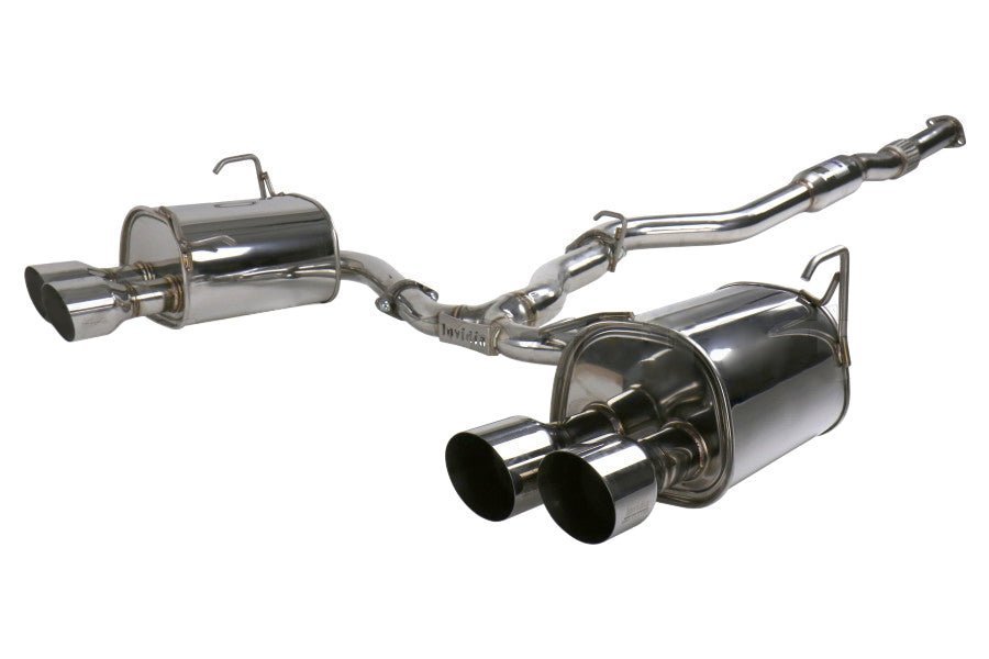 Invidia [22-26 WRX] Q300 Single Layer Stainless Steel Quad Tip Cat-Back Exhaust | HS22WRXG2S