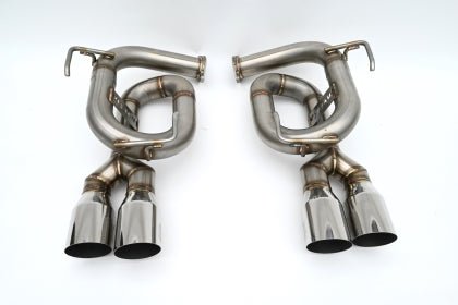 Invidia [22-26 WRX] Twin Loop 3.5in. Single Layer S.S Tip Axle-Back Exhaust