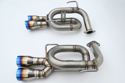 Invidia [22-26 WRX] Twin Loop 3.5in. Single Layer T.I Tip Axle-Back Exhaust