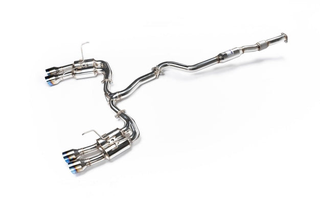 Invidia [15-21 WRX/STI] Gemini R400 Titanium Quad Tip Exhaust