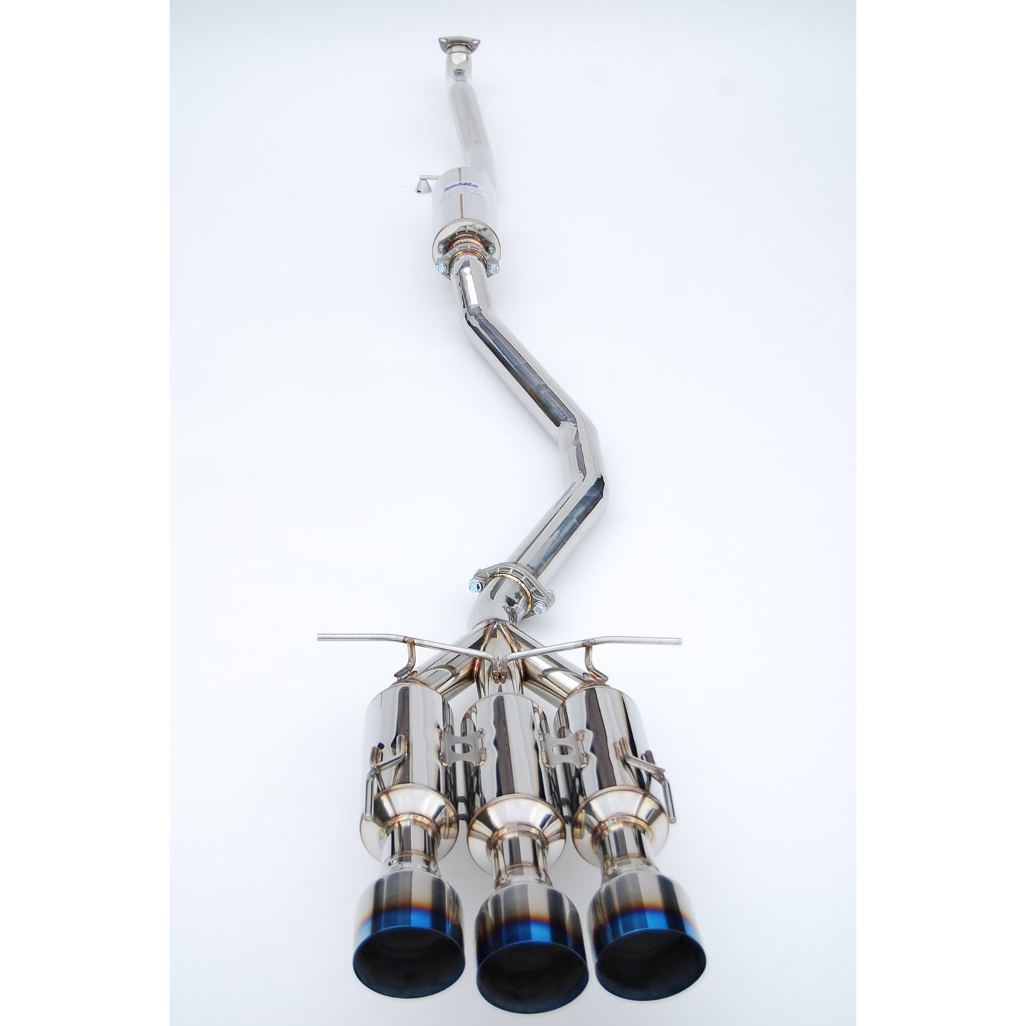 Invidia Gemini Triple Titanium Tip Cat Back Exhaust Honda Civic SI Sedan 2017+ | HS17CS47GM3ST