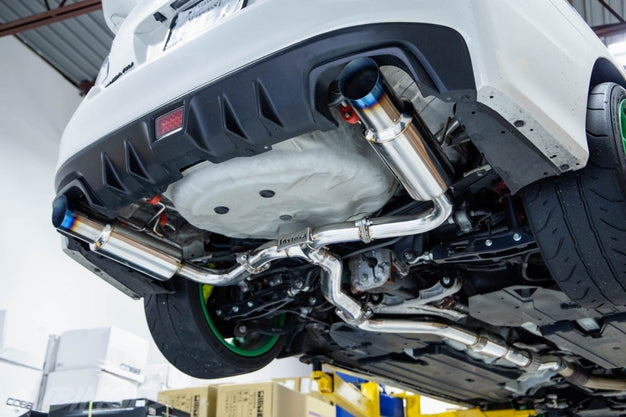 Invidia [15-21 WRX/STI] N1 Dual Cat Back Exhaust Titanium Tips