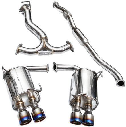 Invidia [15-21 WRX/STI] Q300 Cat Back Exhaust w/ Double Wall Titanium Tips