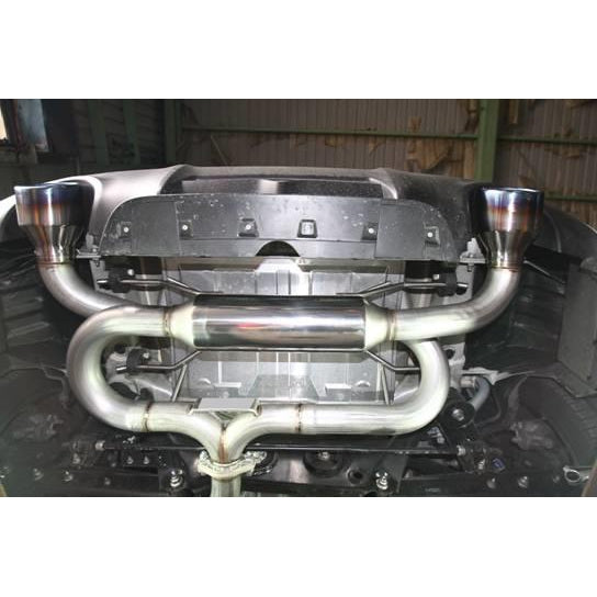 JDMuscle Invidia [13-21 BRZ/FR-S/86, 22-26 BRZ/GR86] Gemini R400 Dual Stainless Steel Tip Exhaust...