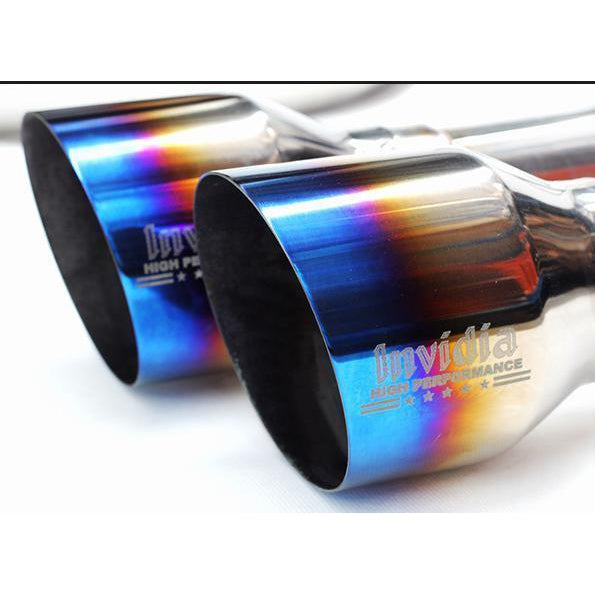 Invidia [15-21 WRX/STI] Gemini R400 Titanium Quad Tip Exhaust