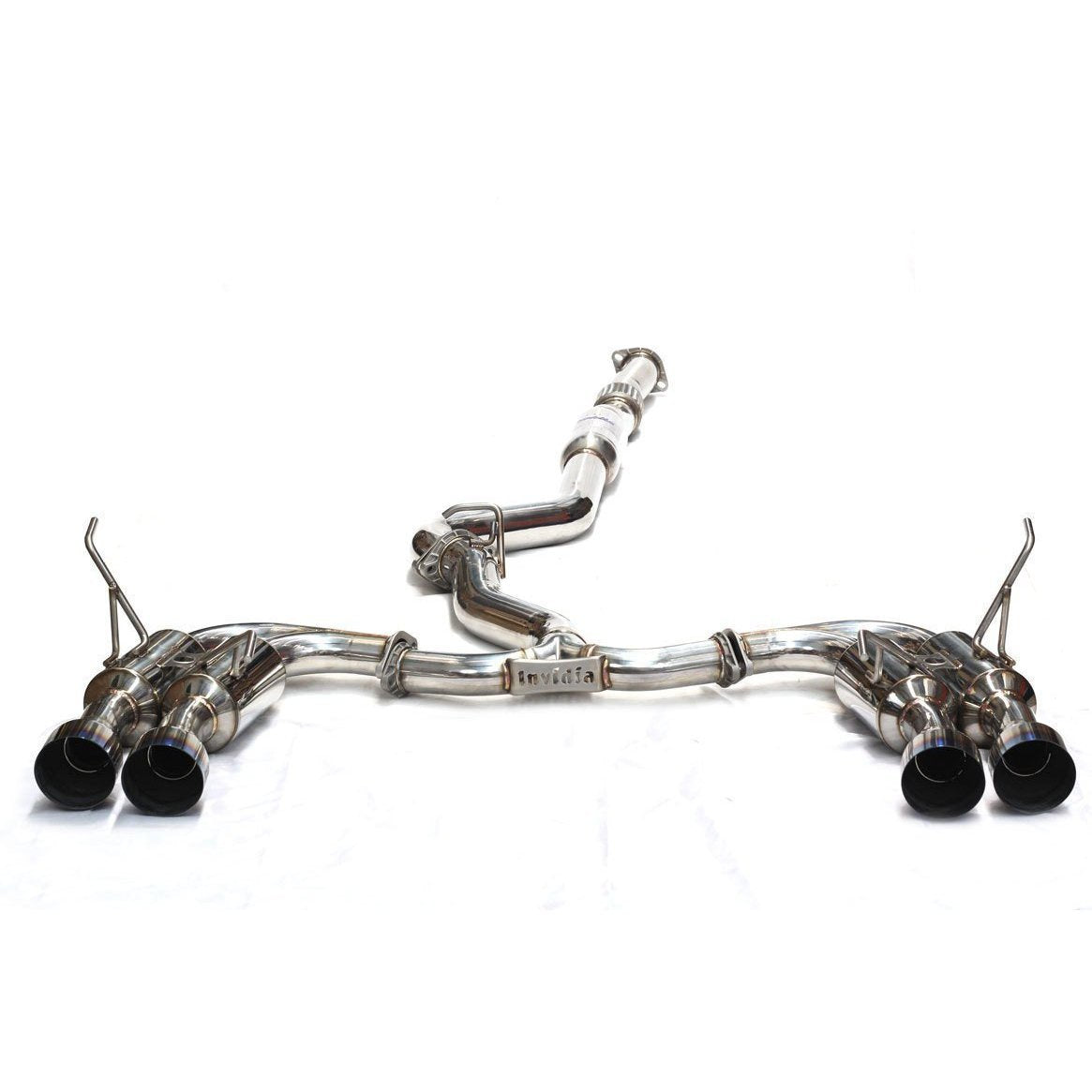 Invidia [15-21 WRX/STI] Gemini R400 Titanium Quad Tip Exhaust