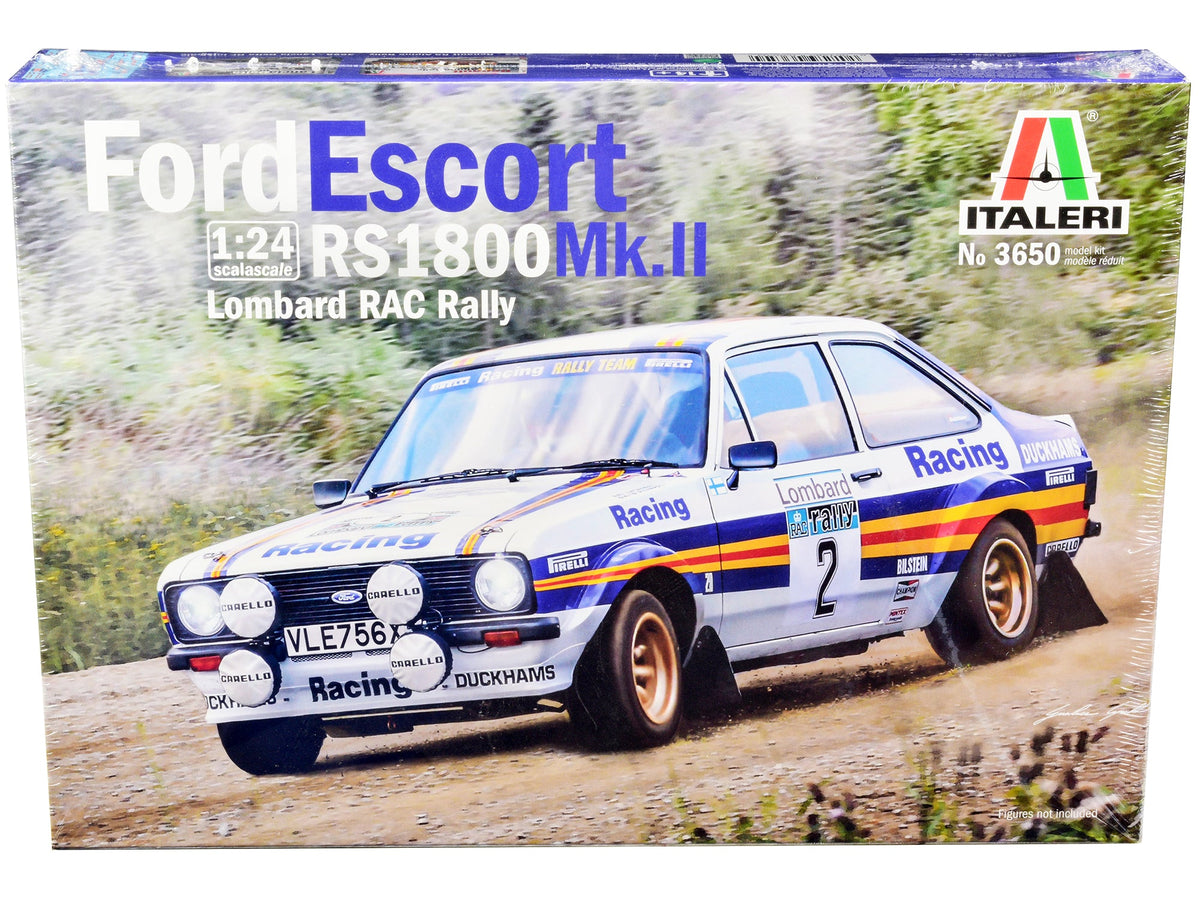 Rapid Vehicles Skill 2 Model Kit Ford Escort RS 1800 Mk.II #2 Lombard RAC Rally (1981) 1/24 Scale...