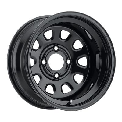 ITP Delta Steel Black Wheels - 1222856014B