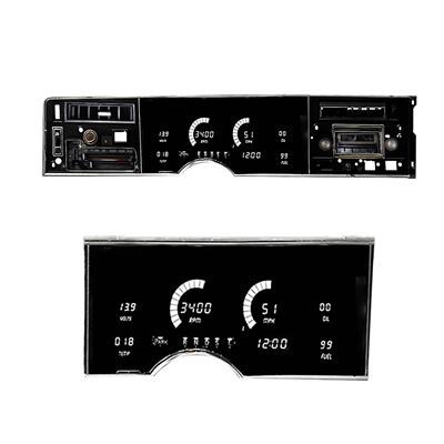 Intellitronix 1974-1976 Oldsmobile Delta 88 Digital Direct-Fit Gauge Clusters - DP1907W