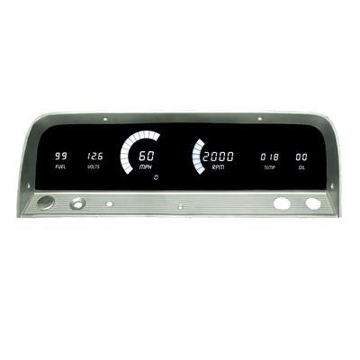 Intellitronix 1964-1966 GM/Chevy Truck Digital Direct-Fit Gauge Clusters - DP6002W