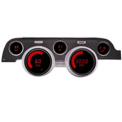 Intellitronix 1967-1968 Ford Mustang Digital Direct-Fit Gauge Clusters - DP7002R