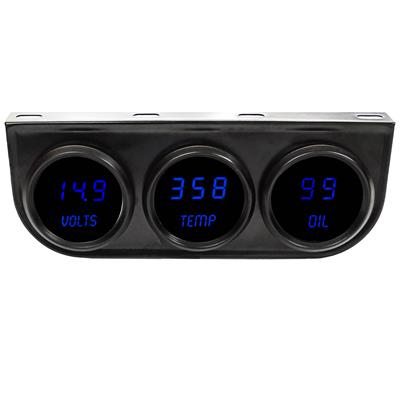 Intellitronix LED Digital 3-Gauge Kits - M9333B