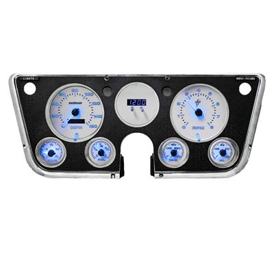 Intellitronix 1967-1972 GM/Chevy Truck Direct-Fit Analog Gauge Clusters - WL6003B