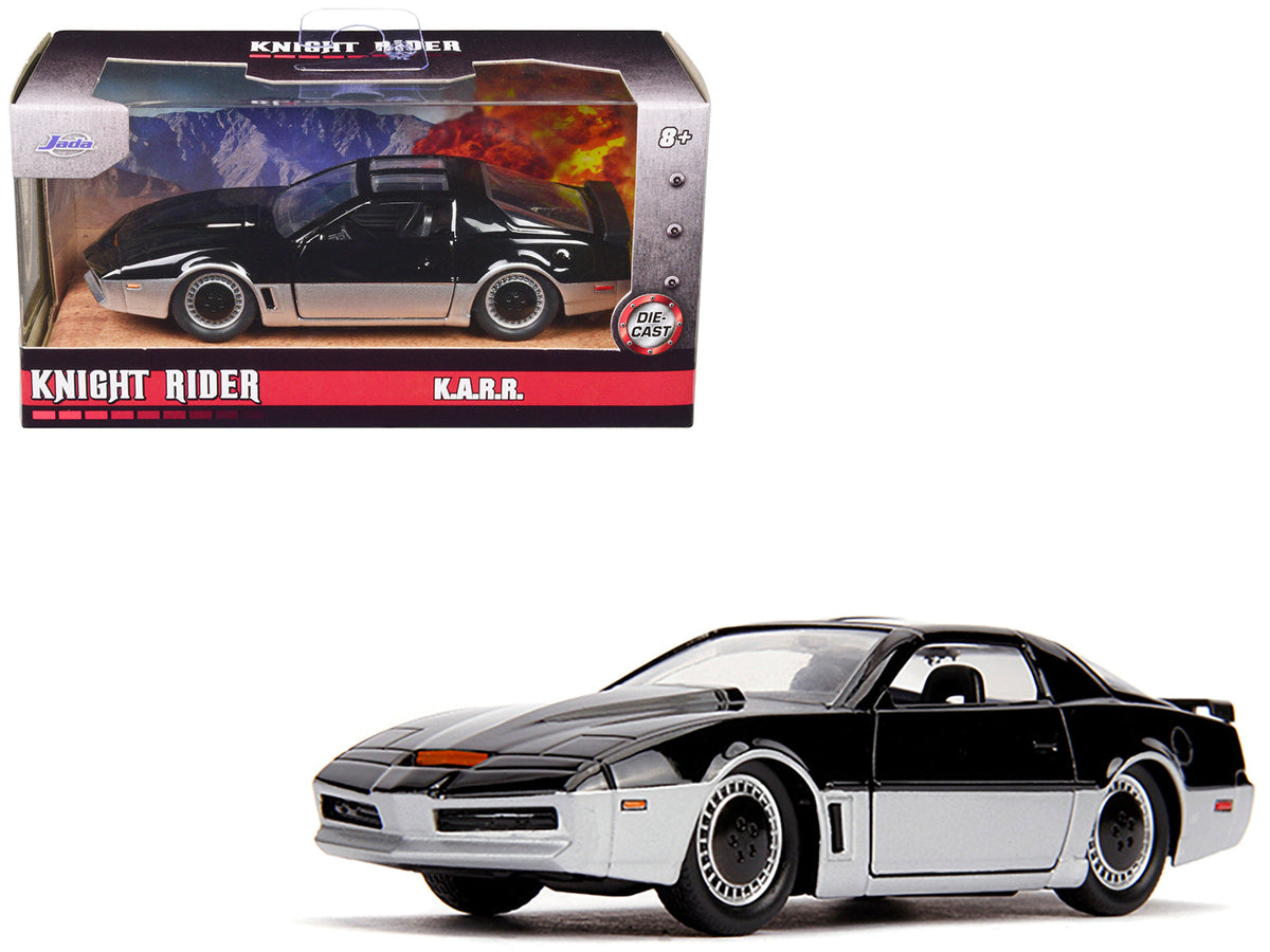Rapid Vehicles K.A.R.R. Black and Silver "Knight Rider" (1982) TV Series "Hollywood Rides" Series...