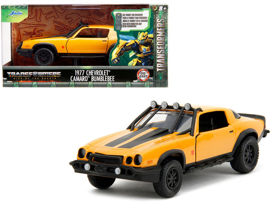 Rapid Vehicles 1977 Chevrolet Camaro Off-Road Version Yellow Metallic with Black Stripes...